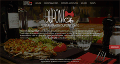 Desktop Screenshot of dupontcafe.com