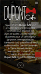 Mobile Screenshot of dupontcafe.com